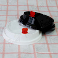 90mm PP plastic lid cover cap with stopper